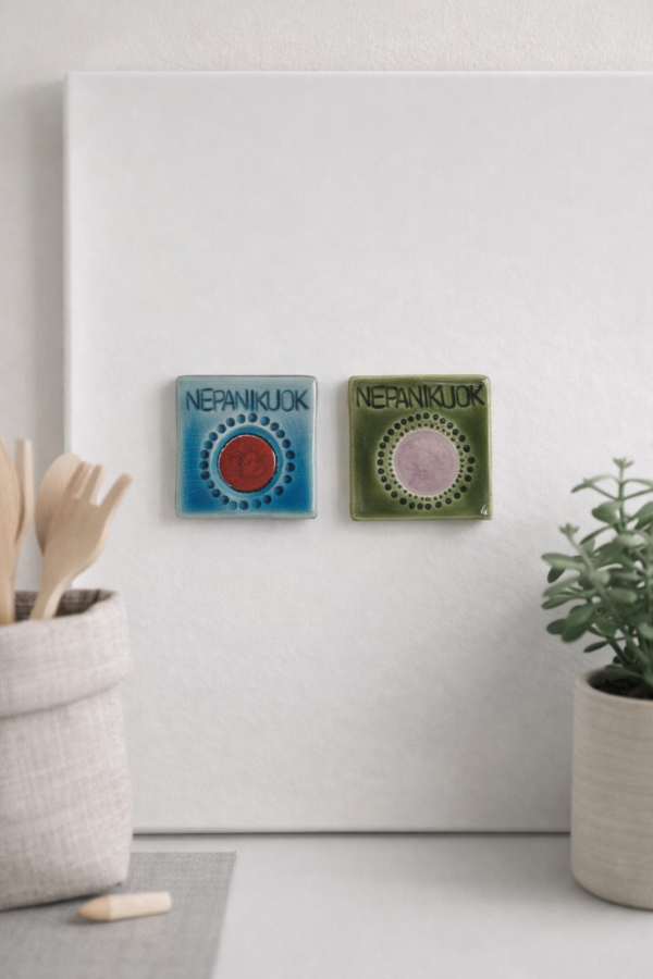 ERNESTA CERAMICS. magnetukas nepanikuok ERNESTA CERAMICS. magnetukas nepanikuok