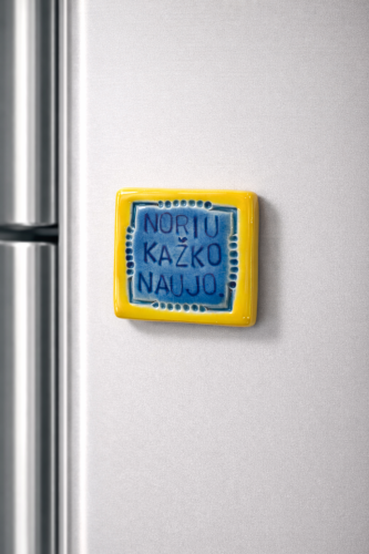 ERNESTA CERAMICS. magnetukas noriu kažko naujo 