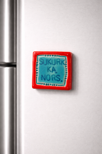 ERNESTA CERAMICS. magnetukas sukurk ką nors