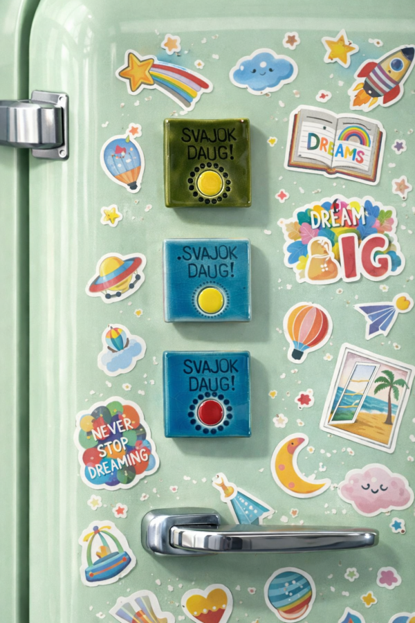 ERNESTA CERAMICS. magnetukas SVAJOK DAUG ERNESTA CERAMICS. magnetukas SVAJOK DAUG