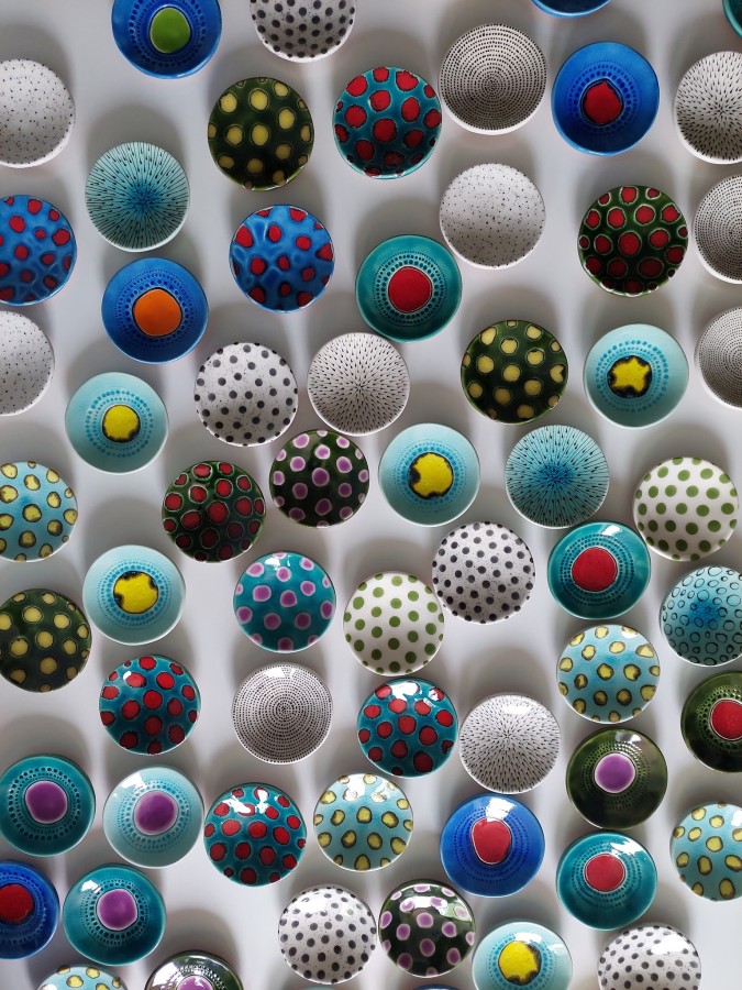 ERNESTA CERAMICS. mini spalvota lėkštutė ERNESTA CERAMICS. mini spalvota lėkštutė