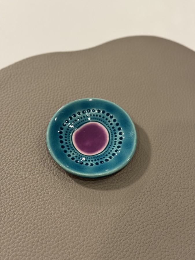 ERNESTA CERAMICS. mini spalvota lėkštutė ERNESTA CERAMICS. mini spalvota lėkštutė