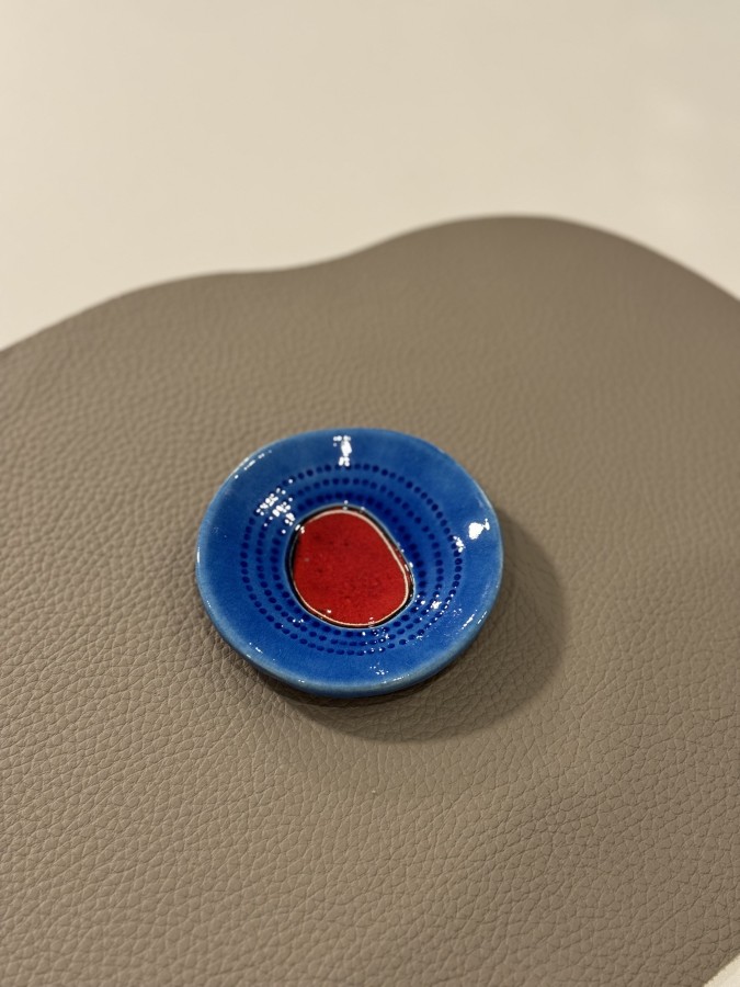 ERNESTA CERAMICS. mini spalvota lėkštutė