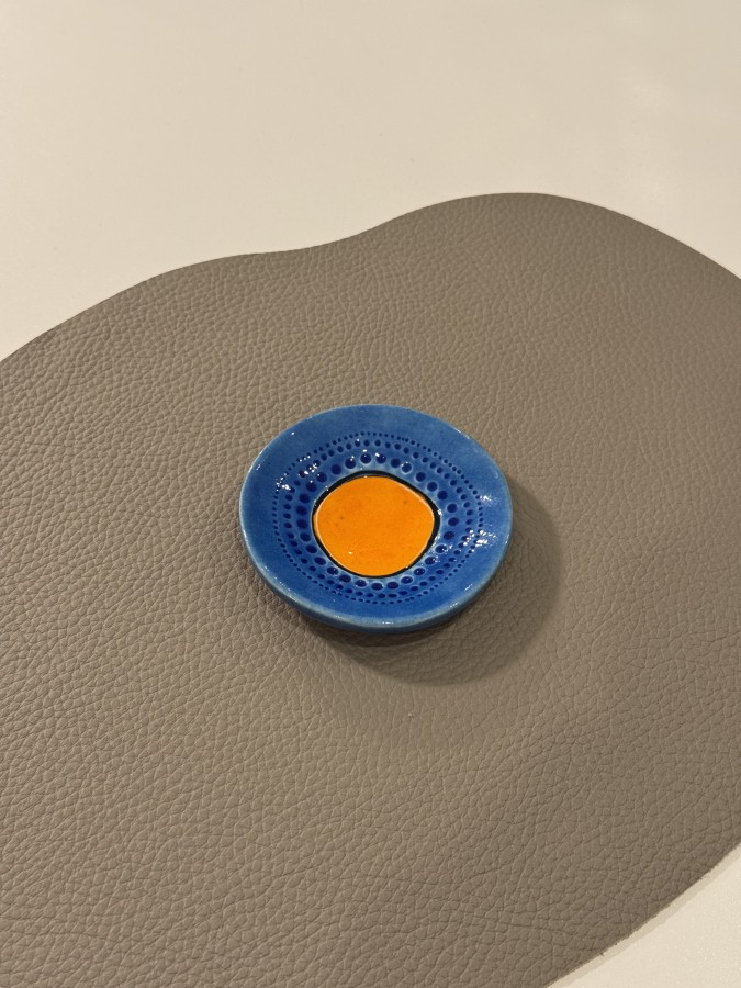 ERNESTA CERAMICS. mini spalvota lėkštutė ERNESTA CERAMICS. mini spalvota lėkštutė