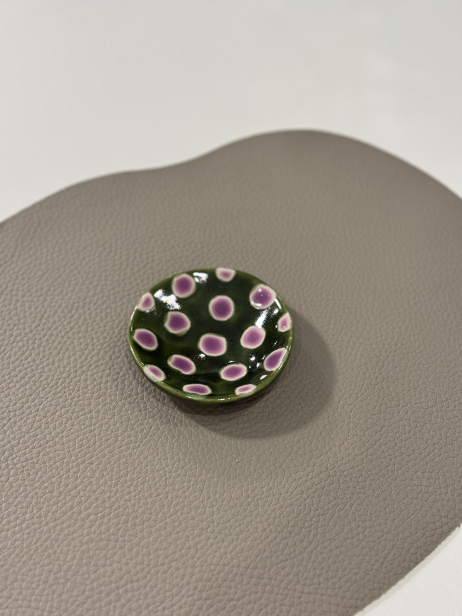 ERNESTA CERAMICS. mini spalvota lėkštutė