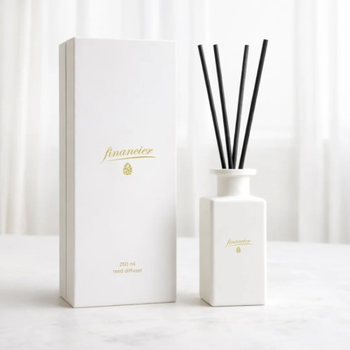 Financier. Patalpų kvapas