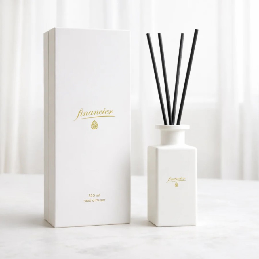 Financier. Patalpų kvapas