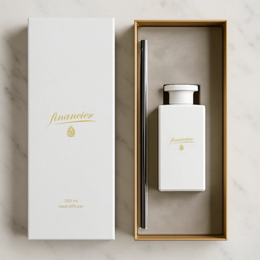 Financier. Patalpų kvapas