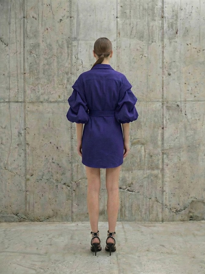 Go Mante. suknelė Violetinė