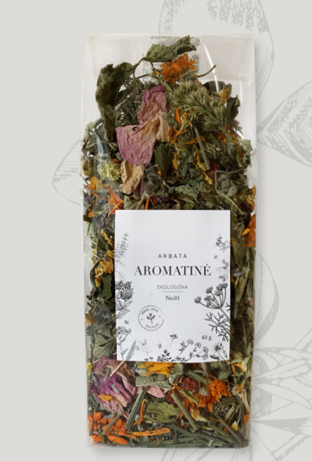 Herbariumas. Aromatinė arbata 