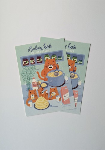 Justina Česnauskaitė. Atvirlaiškis bulvių košė