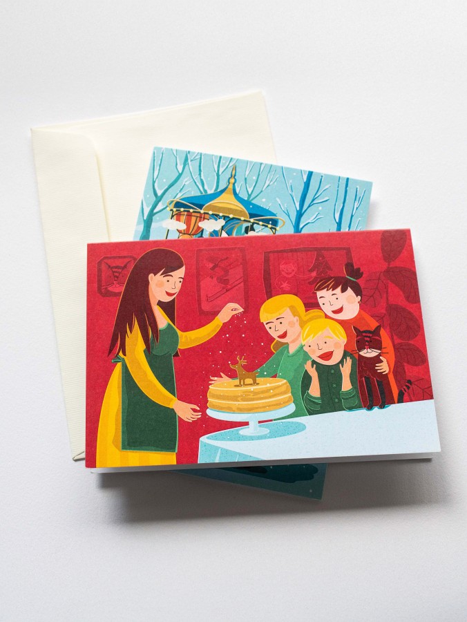 Justina Česnauskaitė. Atvirukas su voku Medutis