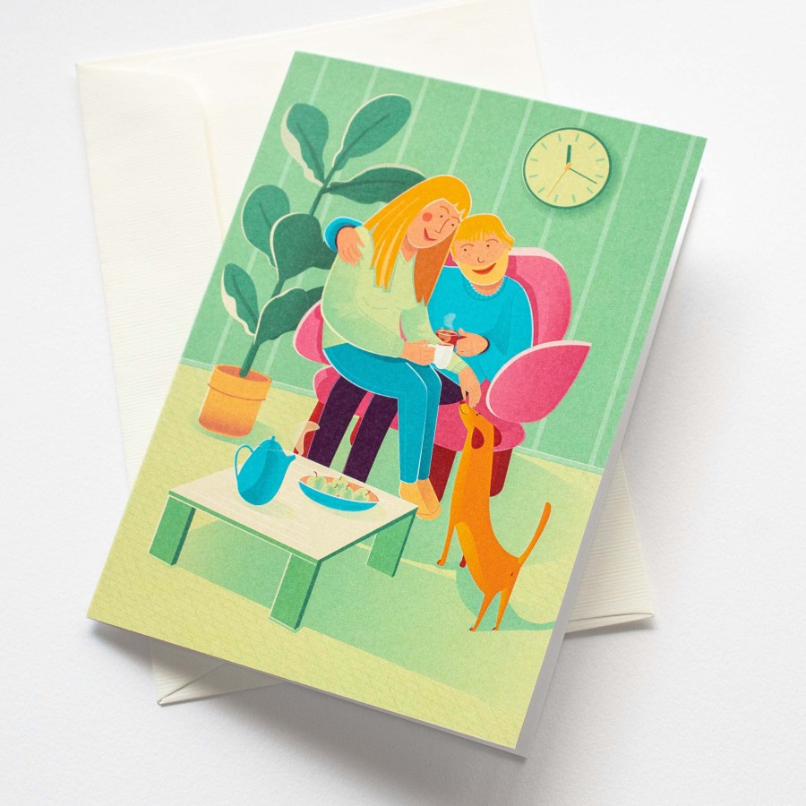 Justina Česnauskaitė. Atvirukas su voku Ryšys