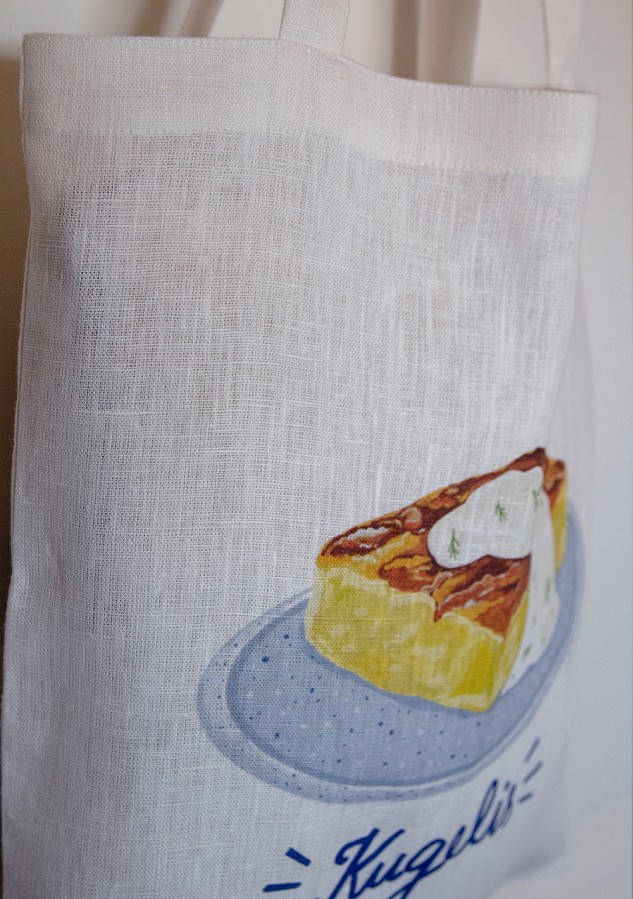 Justina Česnauskaitė. Lininis maišelis kugelis