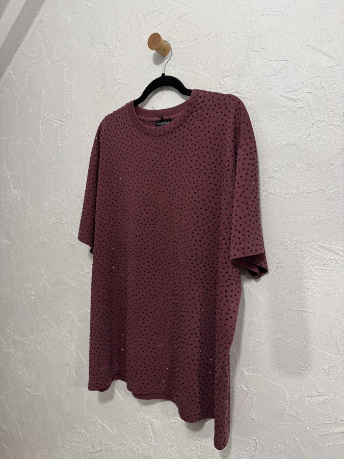 Kajus Kaj. unisex bordo  marškinėliai