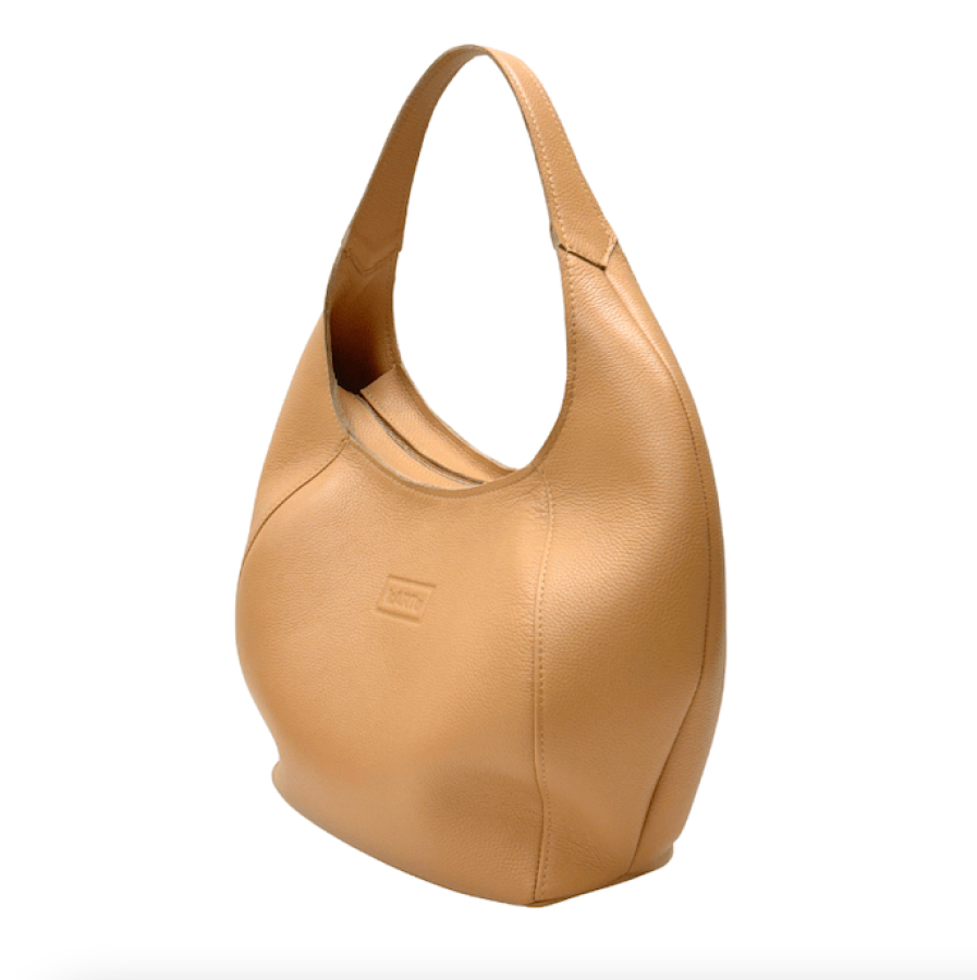 kartu. Rankinė Granatas didelis  smėlinis grublėtas