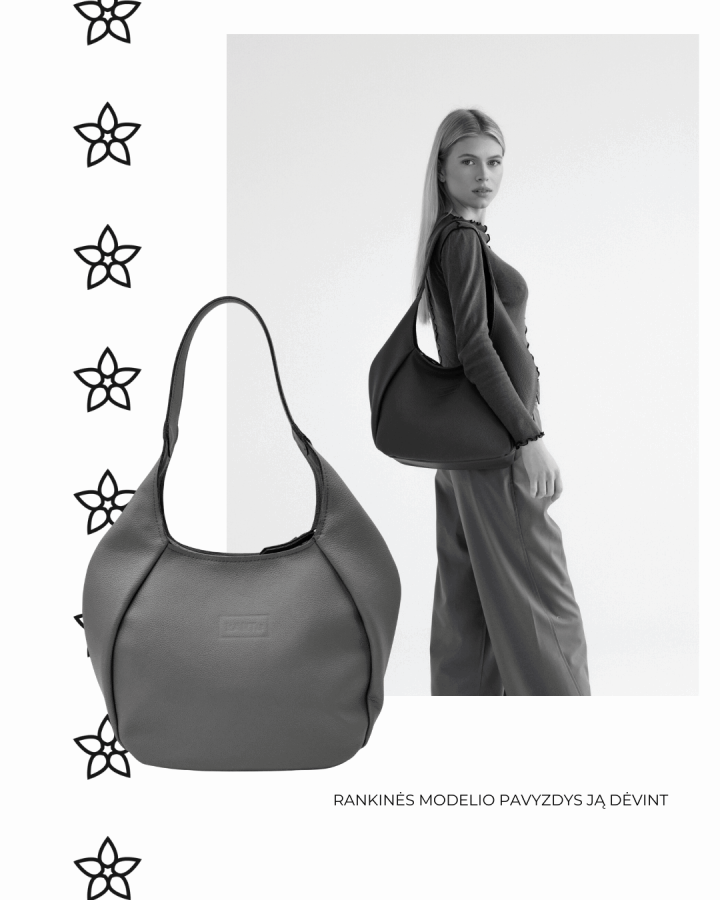 kartu. Rankinė Granatas vidutinis šalta smėlinė grublėta