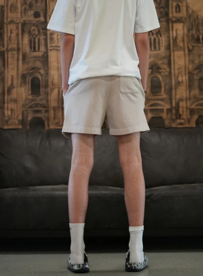 kasdienis. Core šortai Faded White