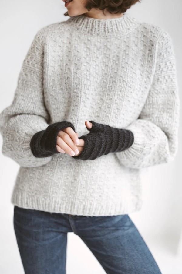 KNOTO. juodos pirštinės