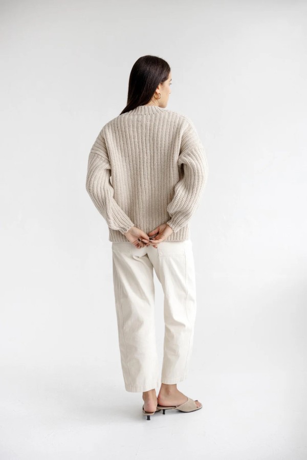 knoto. vilnos kardiganas 