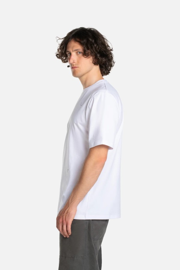Labadiena. Plakato unisex marškinėliai balti 