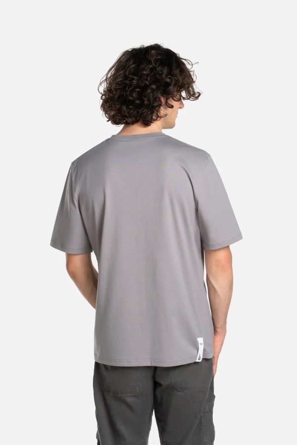 Labadiena. Plakato unisex marškinėliai pilki Labadiena. Plakato unisex marškinėliai pilki