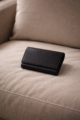 lemane. unisex piniginė juoda