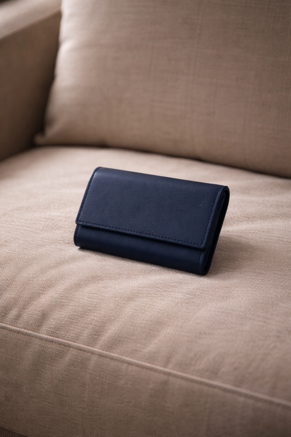 lemane. unisex piniginė mėlyna 