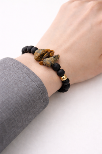 maži dalykai. apyrankė gintaro