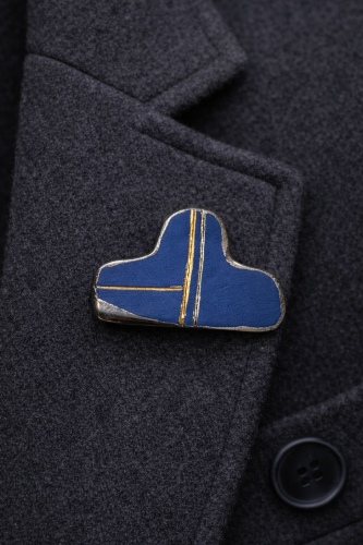 maži dalykai. Mėlyno porceliano segė