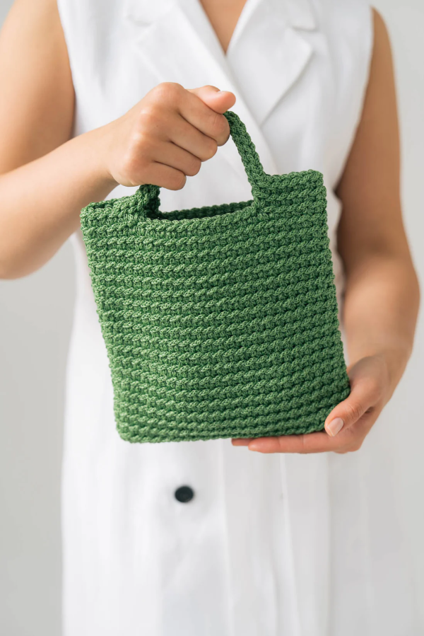 Moneo. CROCHET PETITE Green