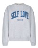 Mudvii. Džemperis pilkas self love Mudvii. Džemperis pilkas self love