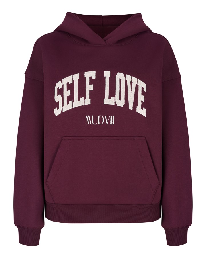 Mudvii. Džemperis su kapišonu self love Mudvii. Džemperis su kapišonu self love