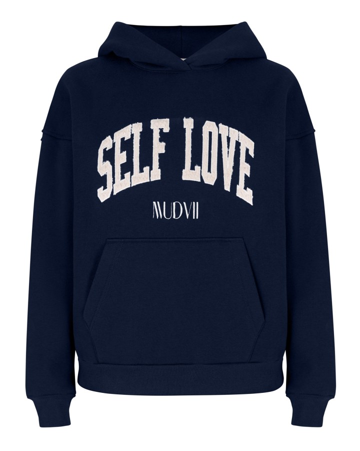 Mudvii. Džemperis su kapišonu self LOVE Mudvii. Džemperis su kapišonu self LOVE