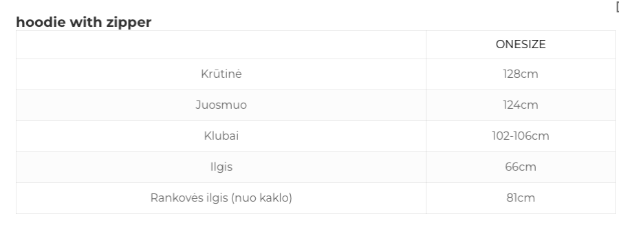 MUDVII. Džemperis su kapišonu Šokoladinė