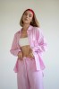 MUDVII. Kelnės Pyjama Rožinė