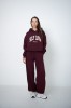 mudvii. Laisvalaikio kelnės BALANCE Bordo mudvii. Laisvalaikio kelnės BALANCE Bordo