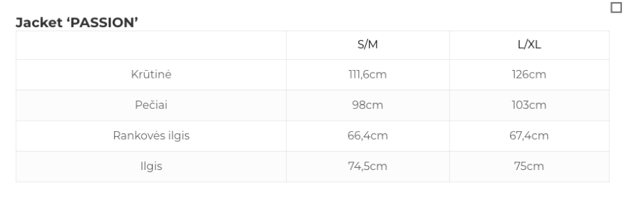 mudvii. Vilnos puspaltis PASSION