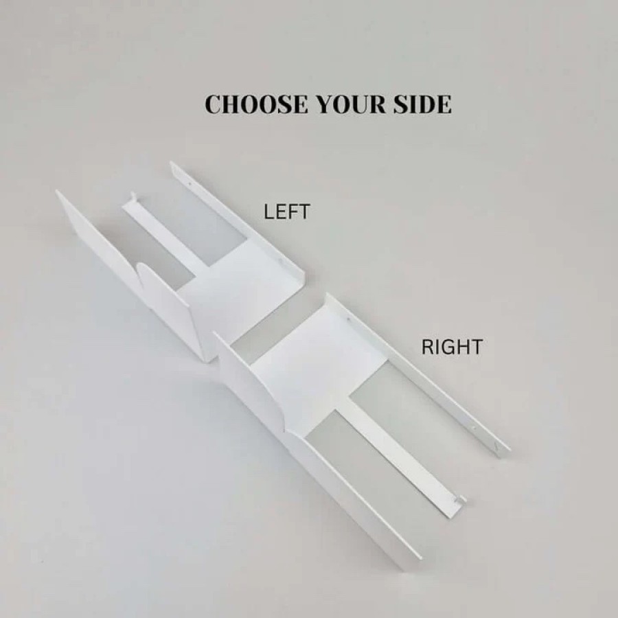 namuos. Baltas tualetinio popieriaus laikiklis BAUHAUS