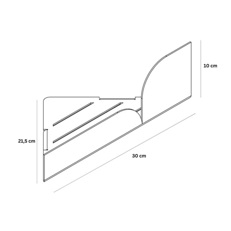 namuos. Juoda dušo kampinė lentyna BAUHAUS namuos. Juoda dušo kampinė lentyna BAUHAUS