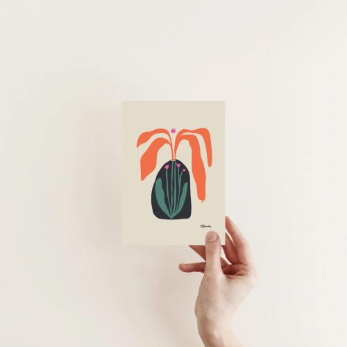 Oshima. Atvirutė Vidinis gėlynėlis