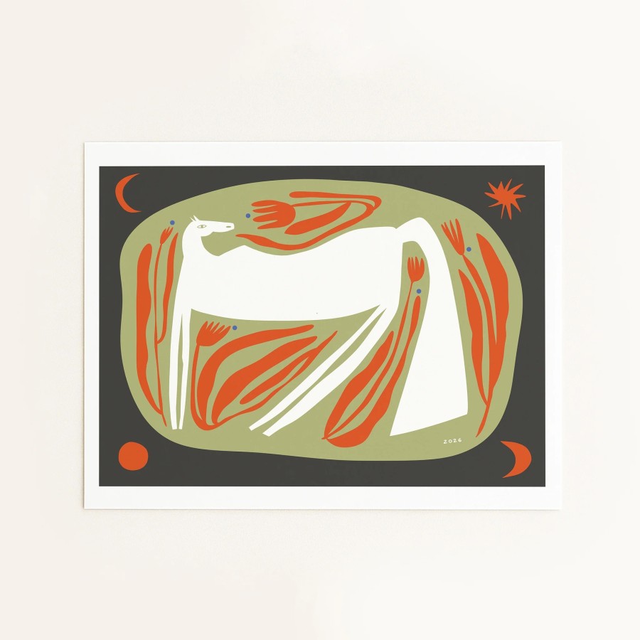 OSHIMA. Svajonių laiško spaudinys Susitikimas su Arkliu