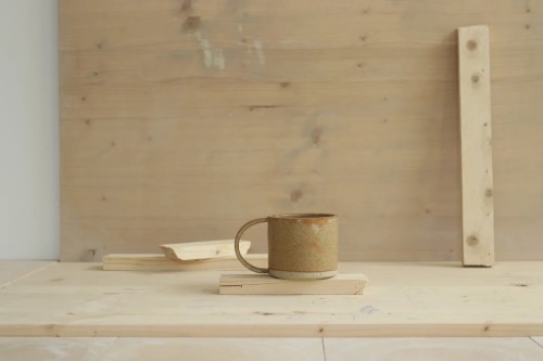 park bench ceramics. D puodelis in maple