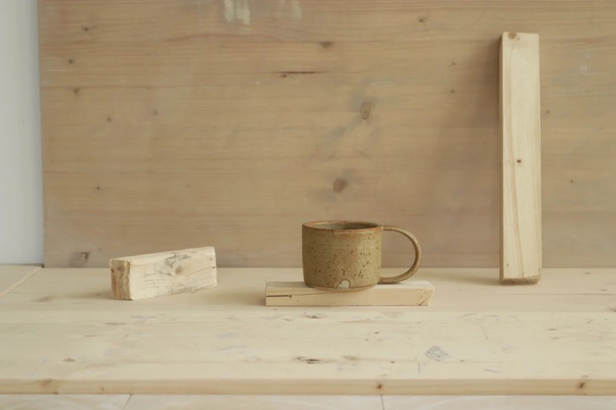 park bench ceramics. D puodelis in maple