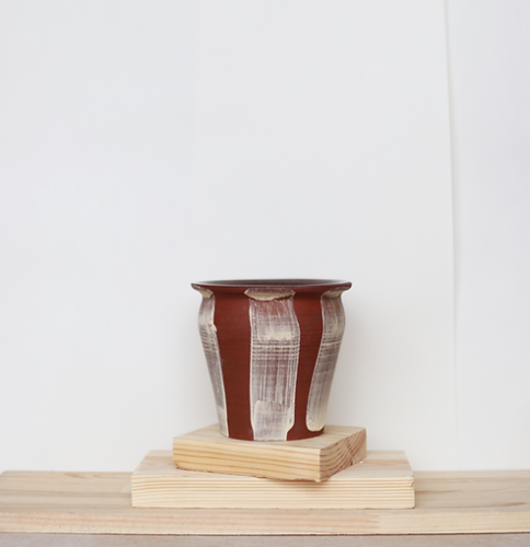 park bench ceramics. Bud vaza 