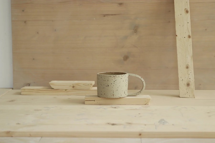 park bench ceramics. D puodelis in maple
