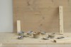 park bench ceramics. mini lėkštutė