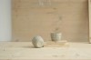 park bench ceramics. sip puodelis in grid