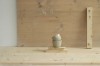 park bench ceramics. sip puodelis in lines