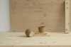 park bench ceramics. sip puodelis in maple